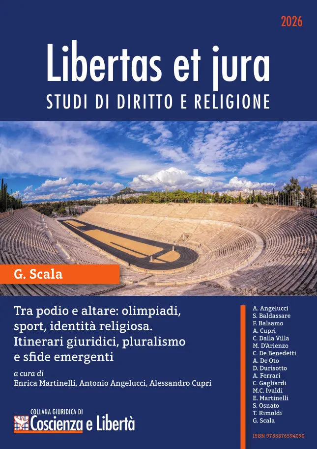 Libertas et jura N.2/2026 - Articolo di Giuseppina Scala