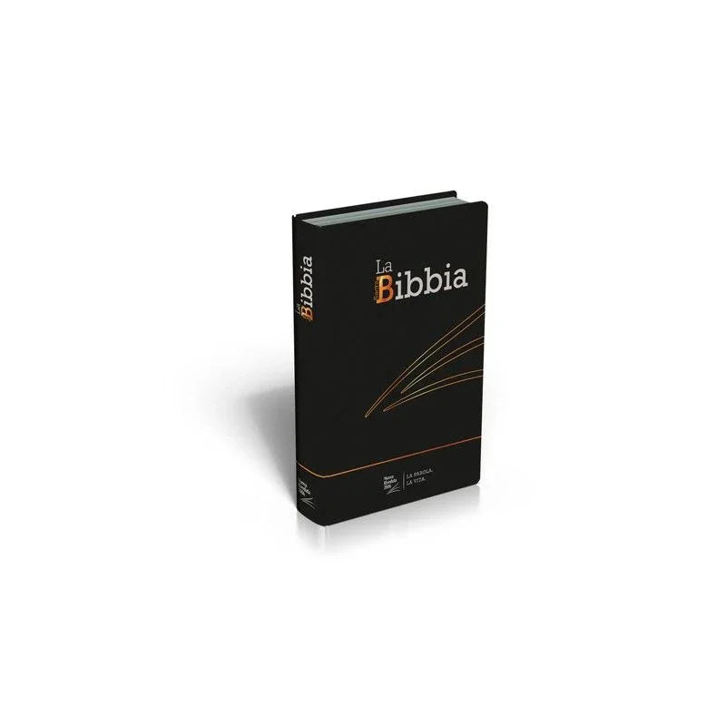 BIBBIA NR Fto 11,5x17,5 PELLE NERA, RUBRICA