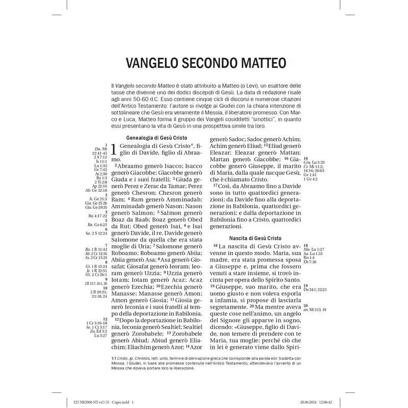 BIBBIA NR Fto 15 5x21 5 PELLE BIANCA ORO