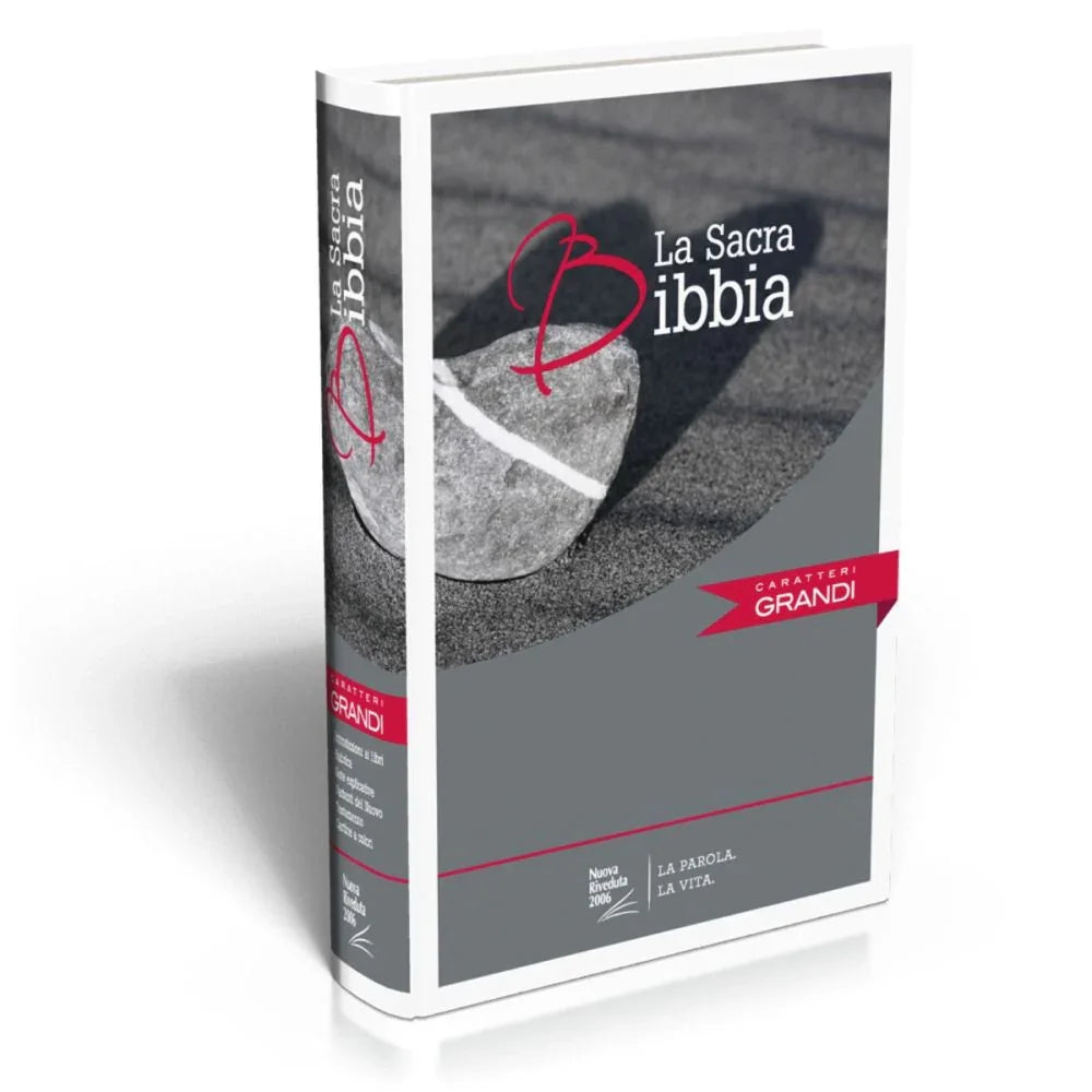 BIBBIA NR F.TO 14x21 CARATTERI GRANDI GRIGIO
