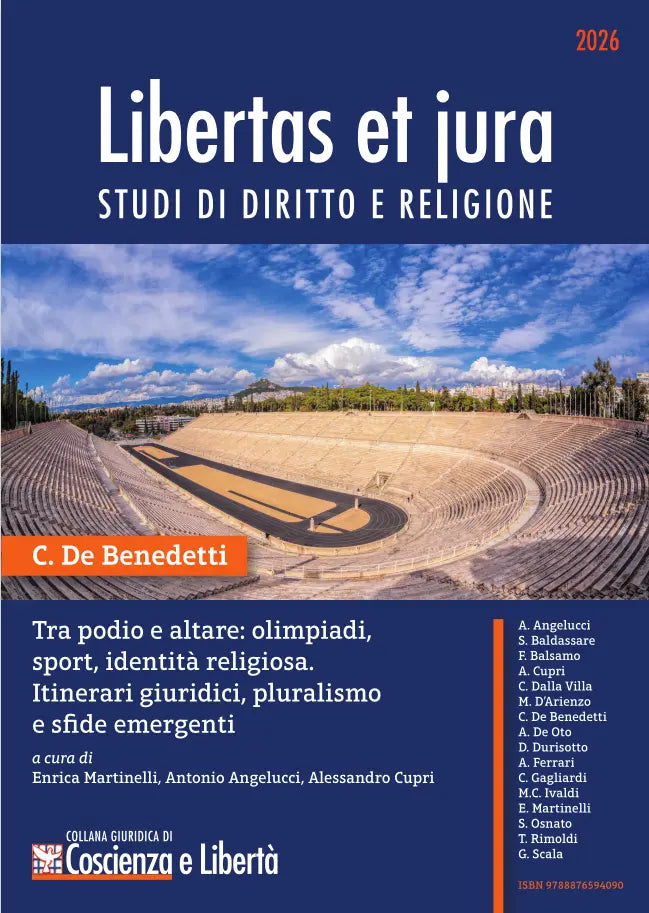 Libertas et jura N.2/2026 - Articolo di Claudia De Benedetti