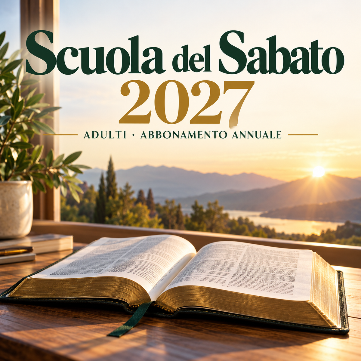 SCUOLA DEL SABATO ADULTI ABBONAMENTO ANNUO 2027