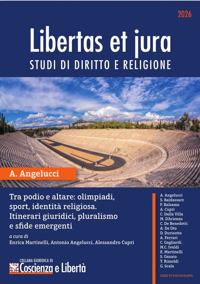 Libertas et jura N.2/2026 - Articolo di Antonio Angelucci