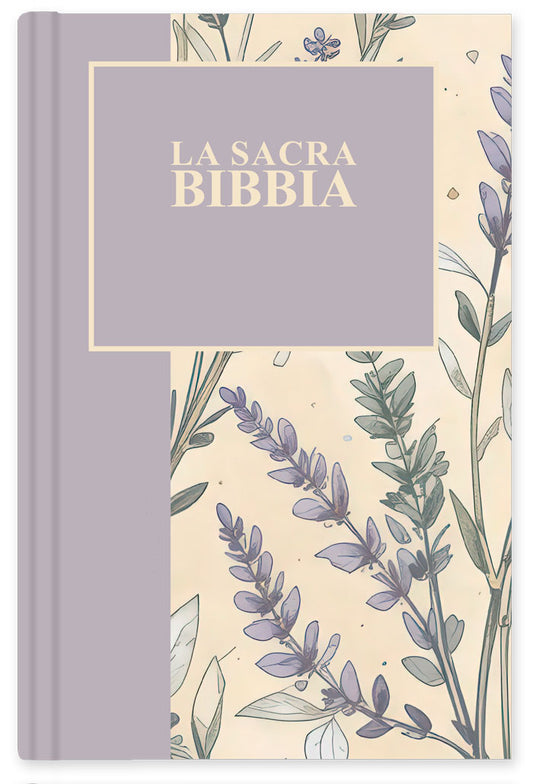 BIBBIA NUOVA DIODATI (171246) CARTONATA FLOREALE 15 X 21,5 cm