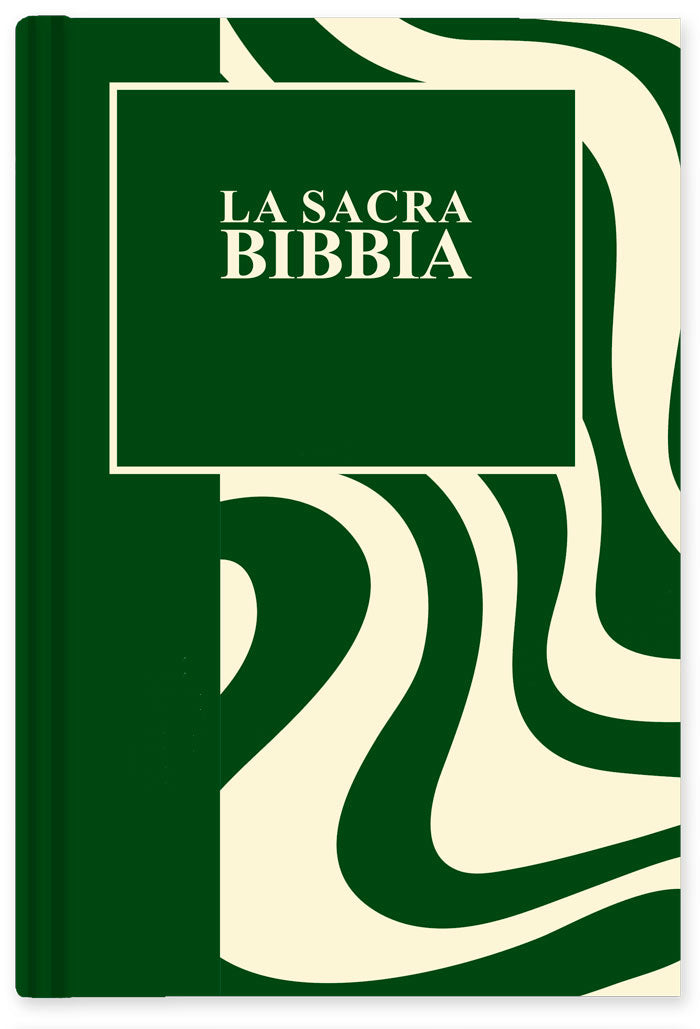 BIBBIA NUOVA RIVEDUTA (171245) CARTONATA VERDE/CREMA 15 X 21,5