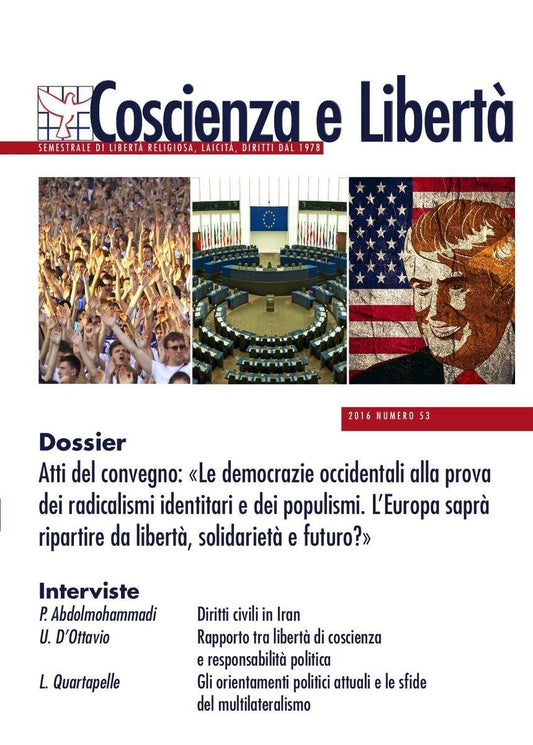 COSCIENZA E LIBERTA' N.53 2016