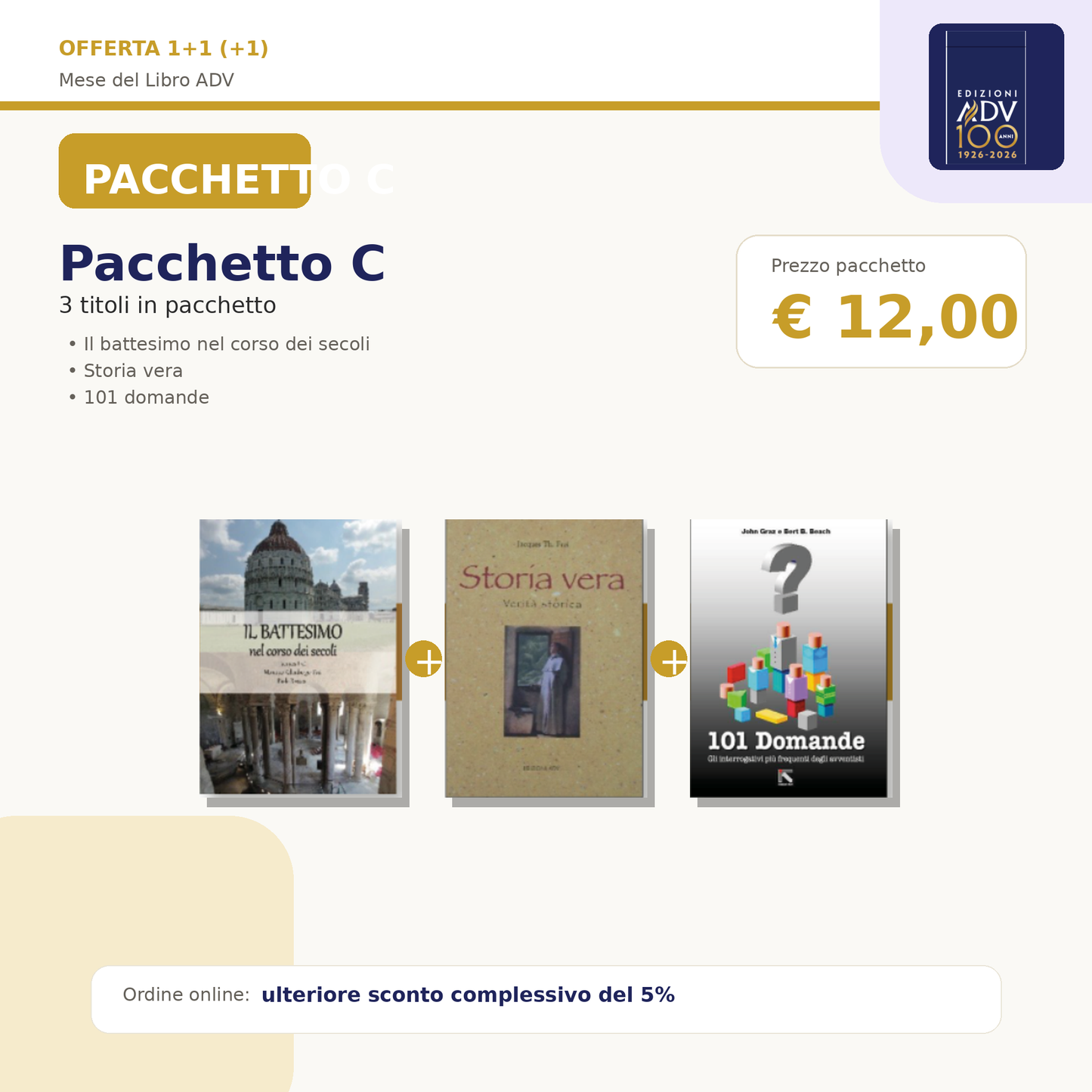 PACCHETTO DEL CENTENARIO C